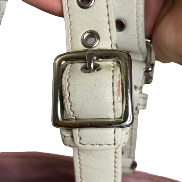 Coach Hamilton Pink Pebbled Leather Tote Shoulder Bag - Picture 4 of 14